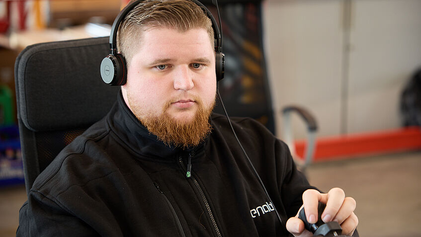 Telefahrer Nik Albrecht