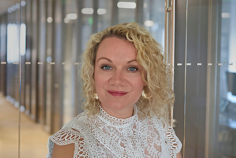 Portrait von Stefanie Hobrack-Zscheich, BGHW