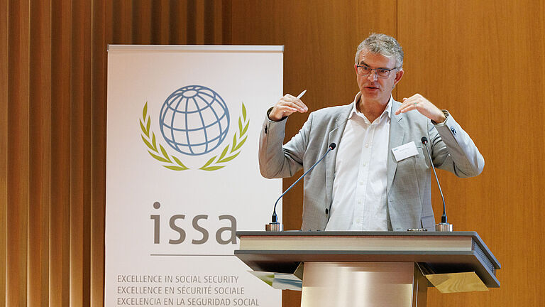 Bernd Treichel von der IVSS Schweiz