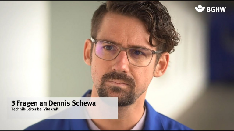 Dennis Schewa, Technik-Leiter bei Vitakraft, beantwortet drei Fragen zur Brennstoffzellenlage bei Vitakraft.