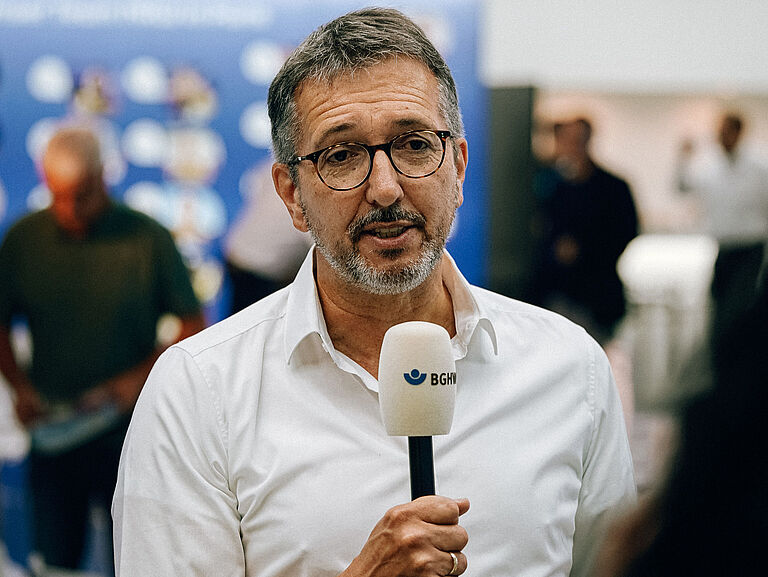 Karl-Josef Thielen, Leiter BGHW Unternehmenskommunikation, im Interview.