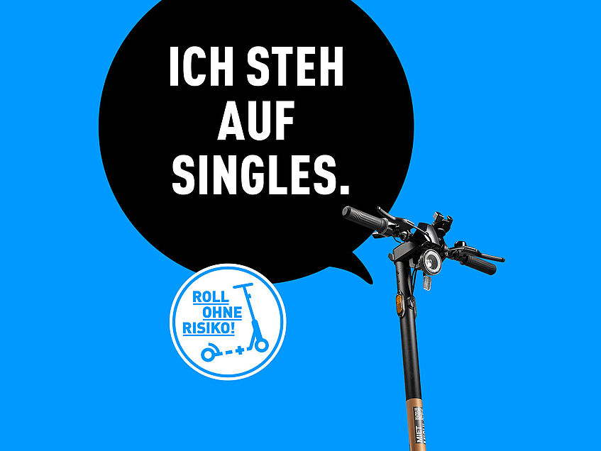 Der Sticker „Ich steh auf Singles“