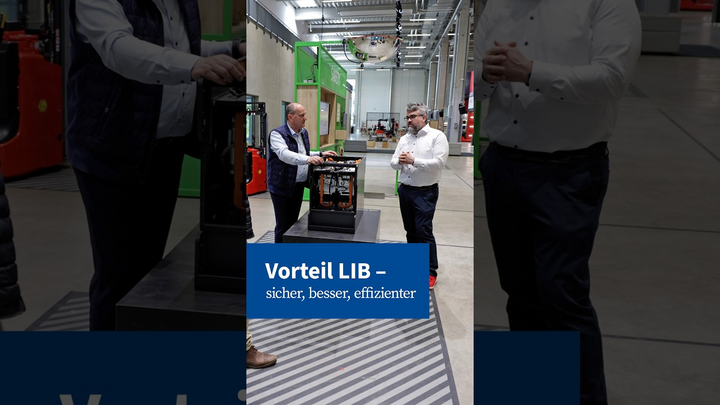 Ein Video, das die Vorteile von Lithium-Ionen-Batterien zeigt Ein Video, das die Vorteile von Lithium-Ionen-Batterien zeigt