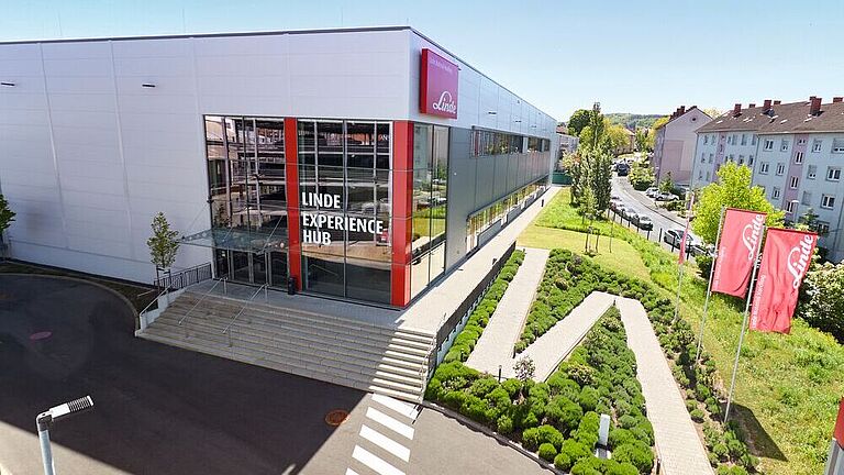 Linde Expert Hub Der Linde Experience Hub im bayerischen Aschaffenburg