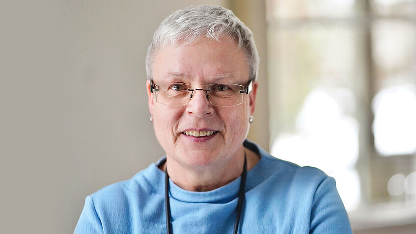 Porträt Gabriele Menge-Ullbrich, Mitglied BGHW-Präventionsausschuss Versichertenseite